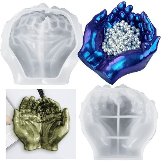 Cupped Hands Mold