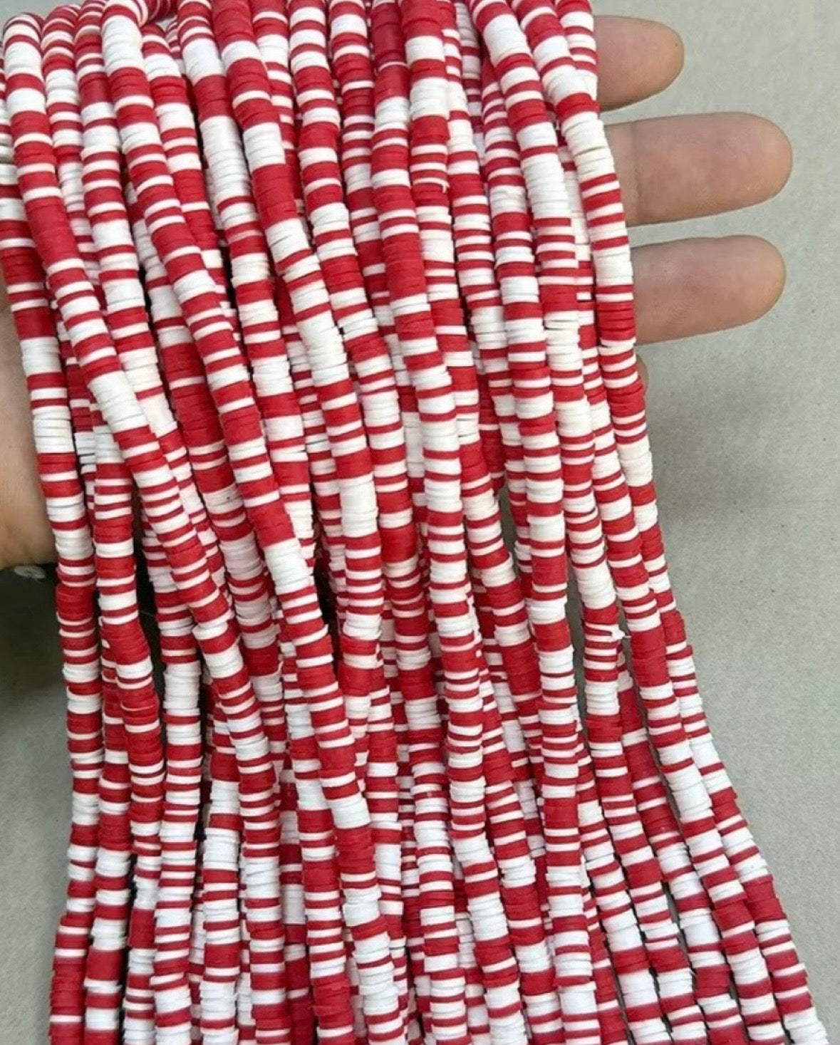 6mm Multi-tone Disc Beads — 330-350 Pieces