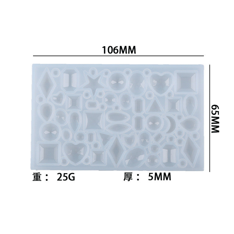 Small Earring Stud / Charm Mold