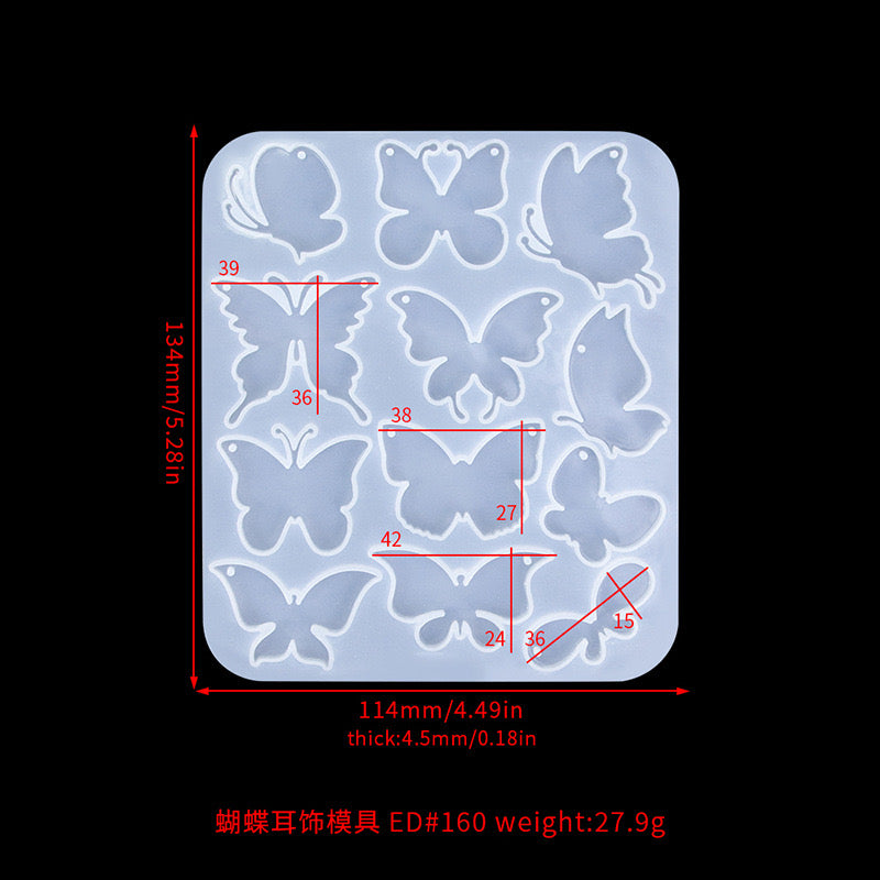 Butterfly Mold #1 — 2 Styles