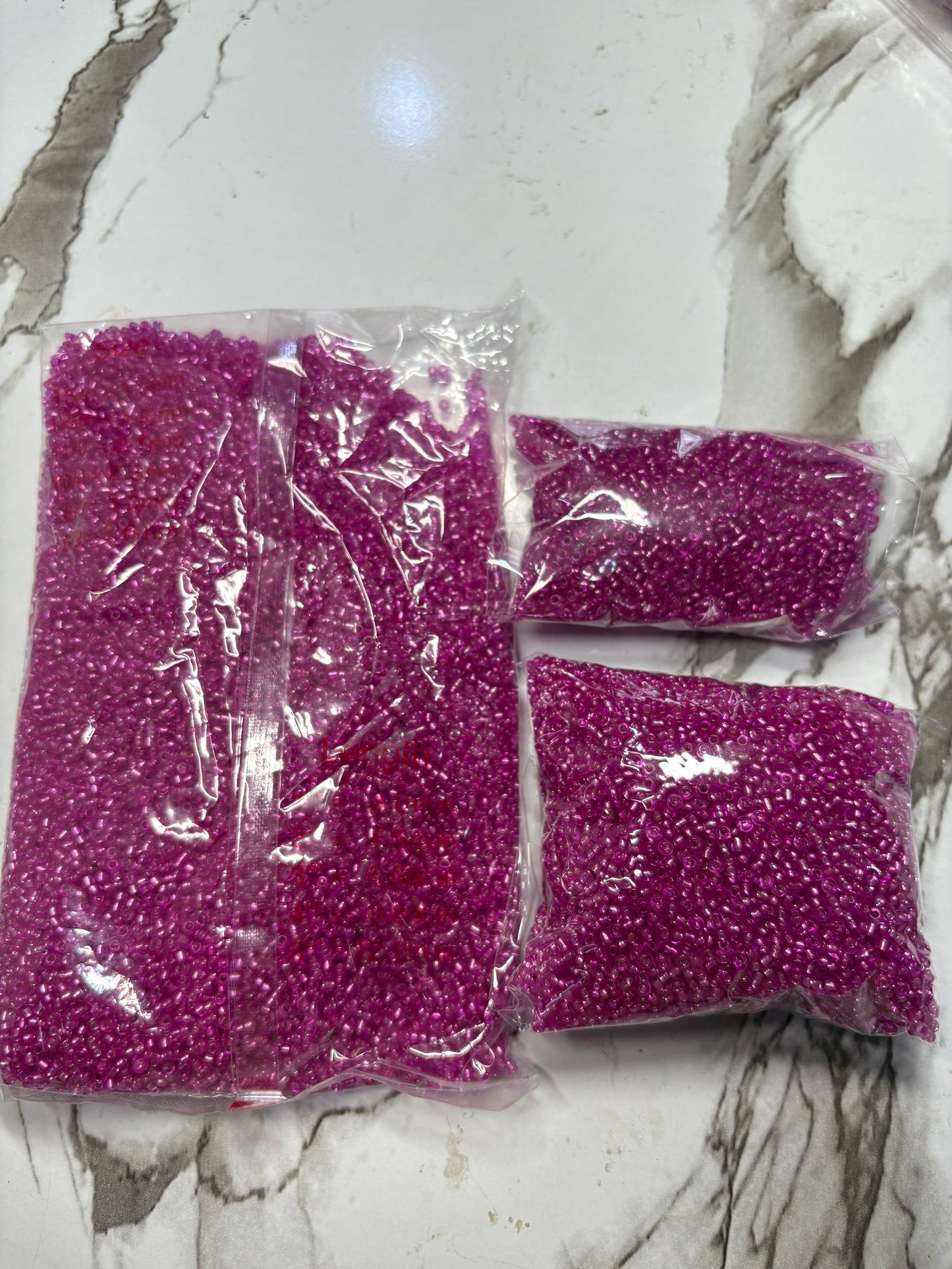 3mm Seed Beads — 12 Colors