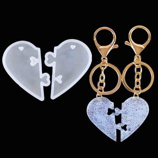 Heart Puzzle Mold
