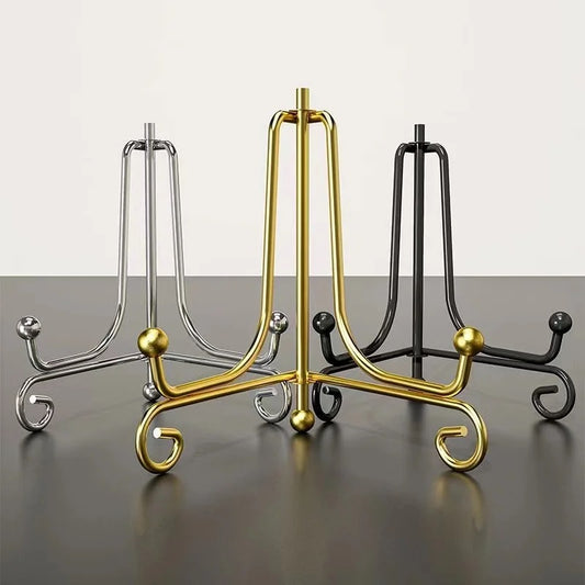 Foldable Metal Display Stand — 3 Colors