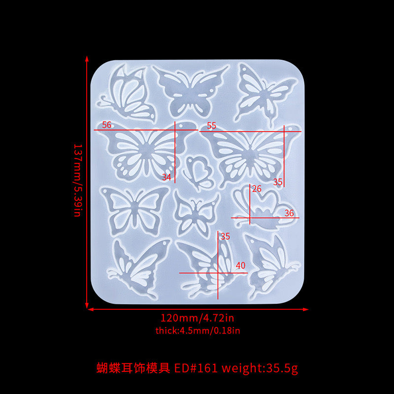 Butterfly Mold #1 — 2 Styles