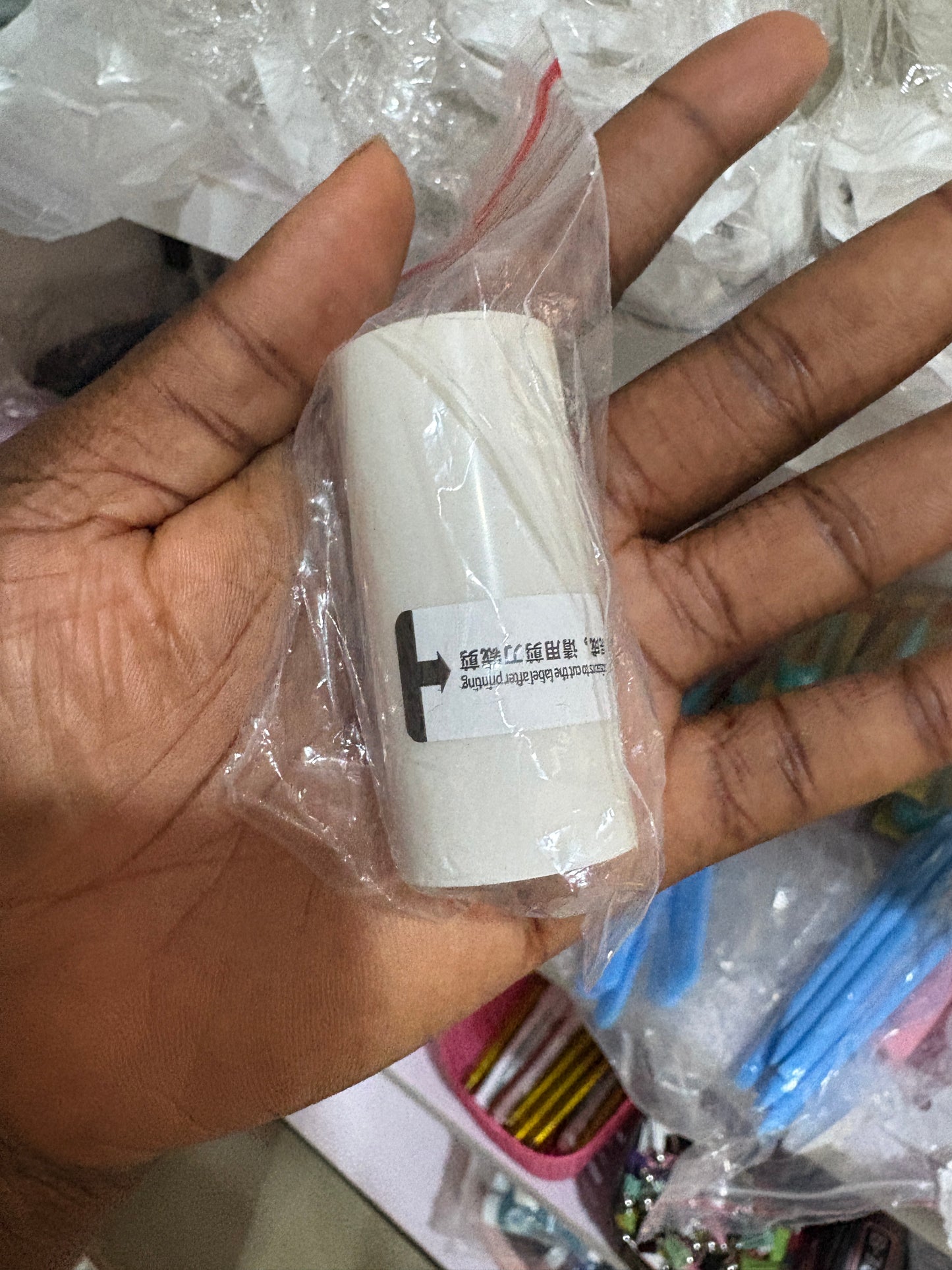 Mini Thermal Printer & Transparent Sticker Paper