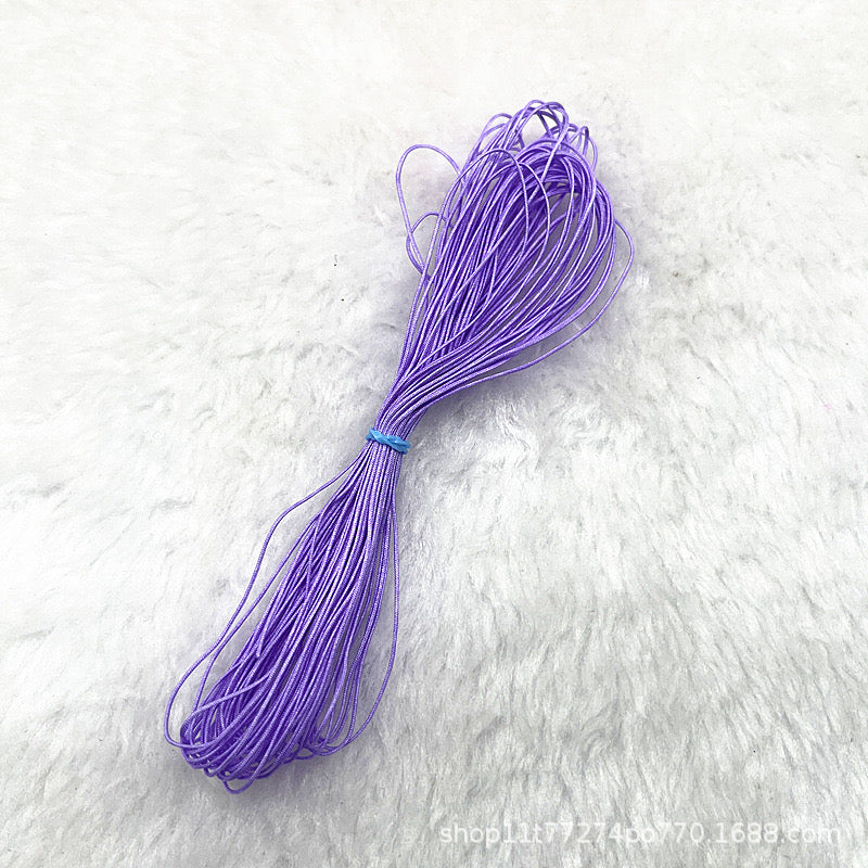 0.8mm Phone strap / bracelet string — 9 Colors