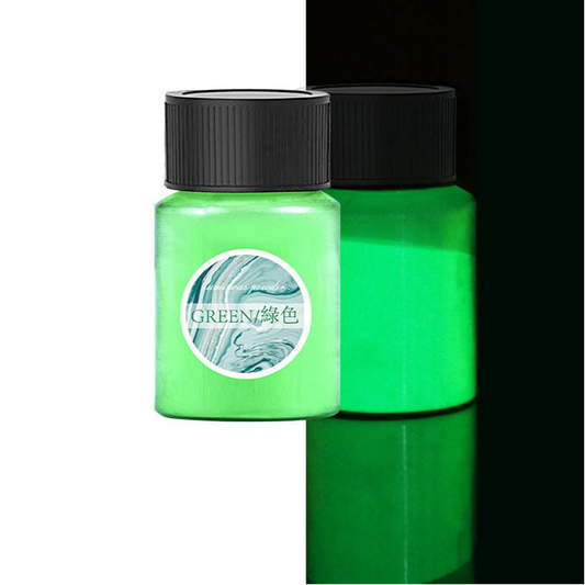 Glow-In-The-Dark Pigment Powder — 9 Colors