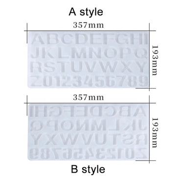 Alphabet & Number Mold