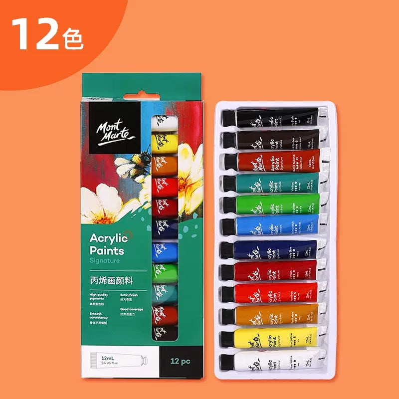Monte Marte Acrylic Paints Set