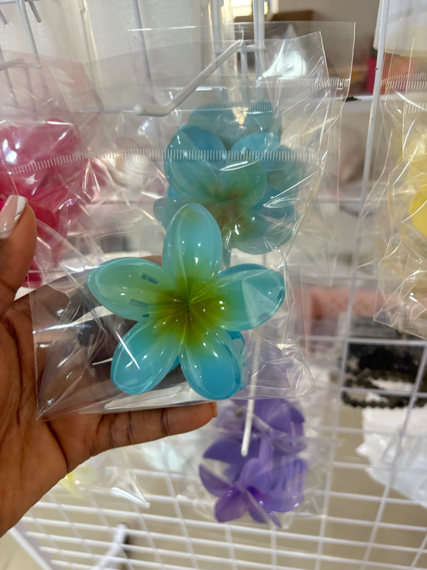 Gradient Two-Tone Hair Clips