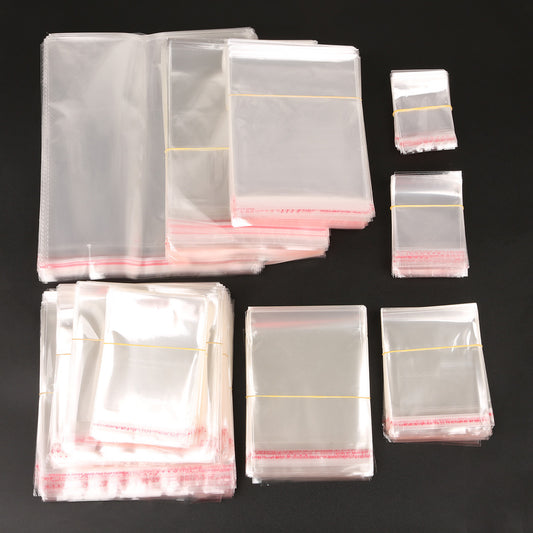Transparent poly bags (100pcs)