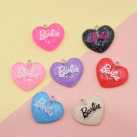 Barbie Heart Charm