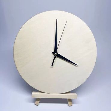 Wooden Clock Base With Stand