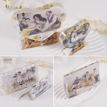 Photo Frame molds — Heart & Rectangular