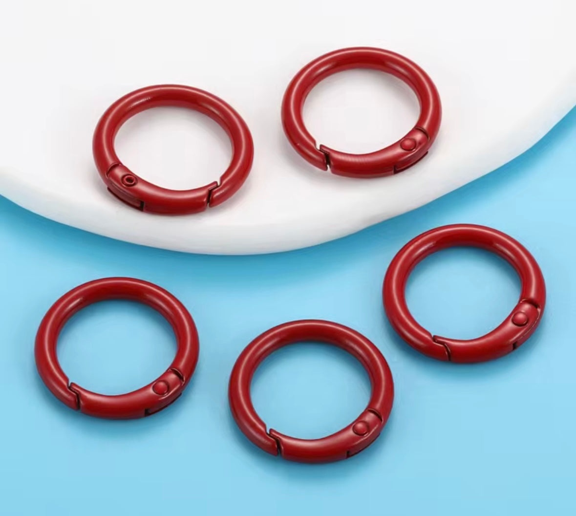 O Ring Clasps — 5 Pieces