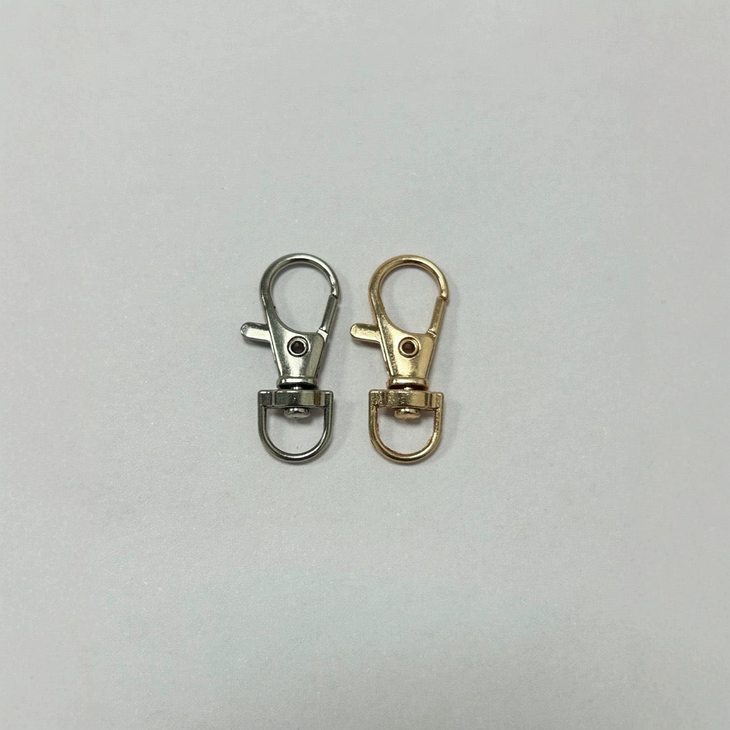 Fish Hook Swivel Clasps — 2 Pieces
