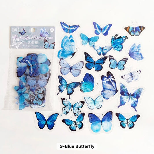 Butterfly Decals — 6 Colors