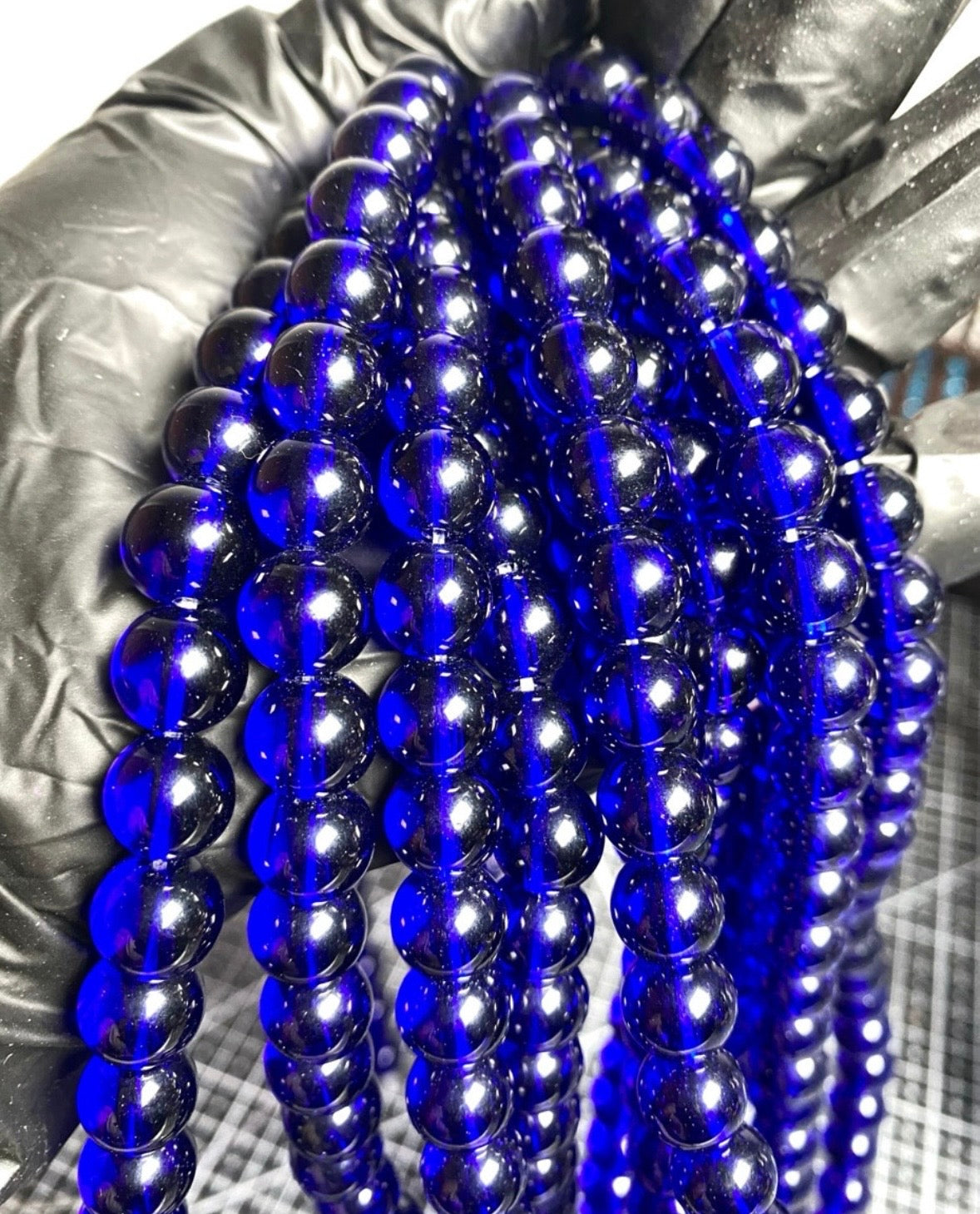 10mm Transparent Glass Beads