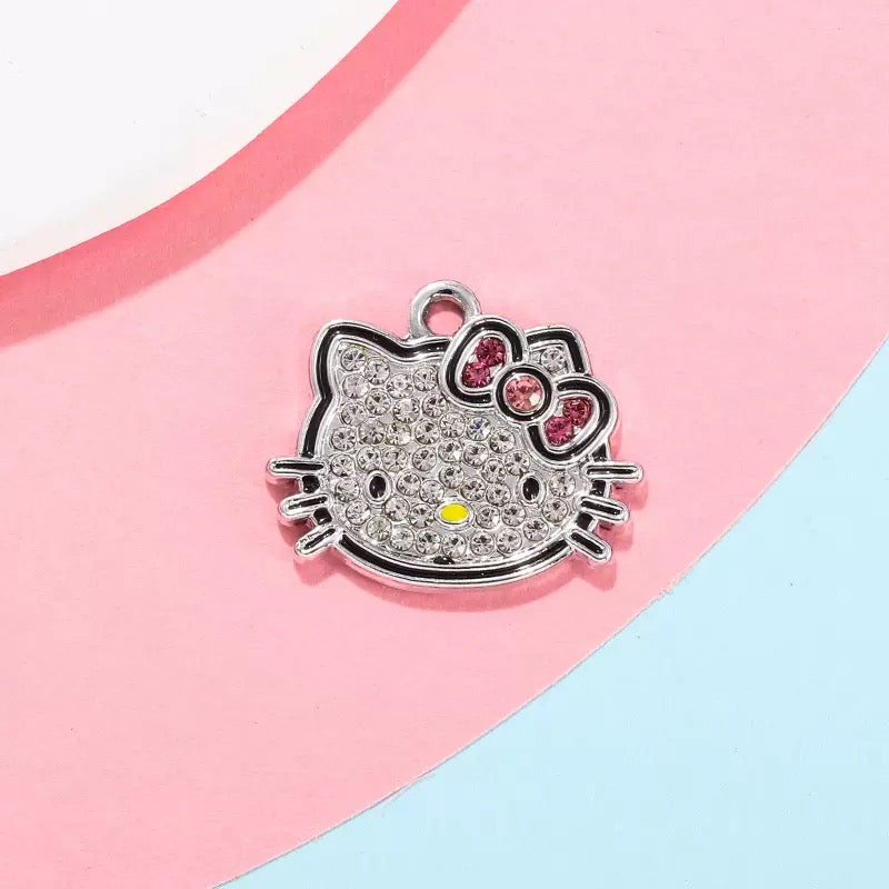 Zircon Hello Kitty Charm