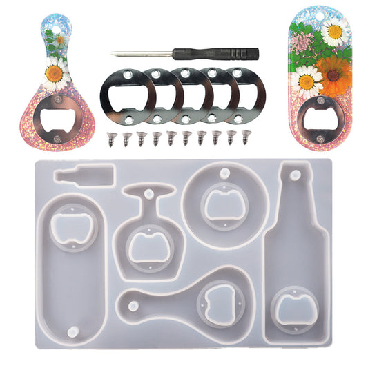 Bottle Opener Mold — 6 Cavity