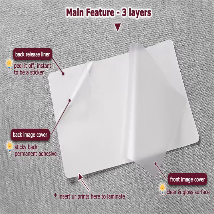 Laminating sheets — 10pcs