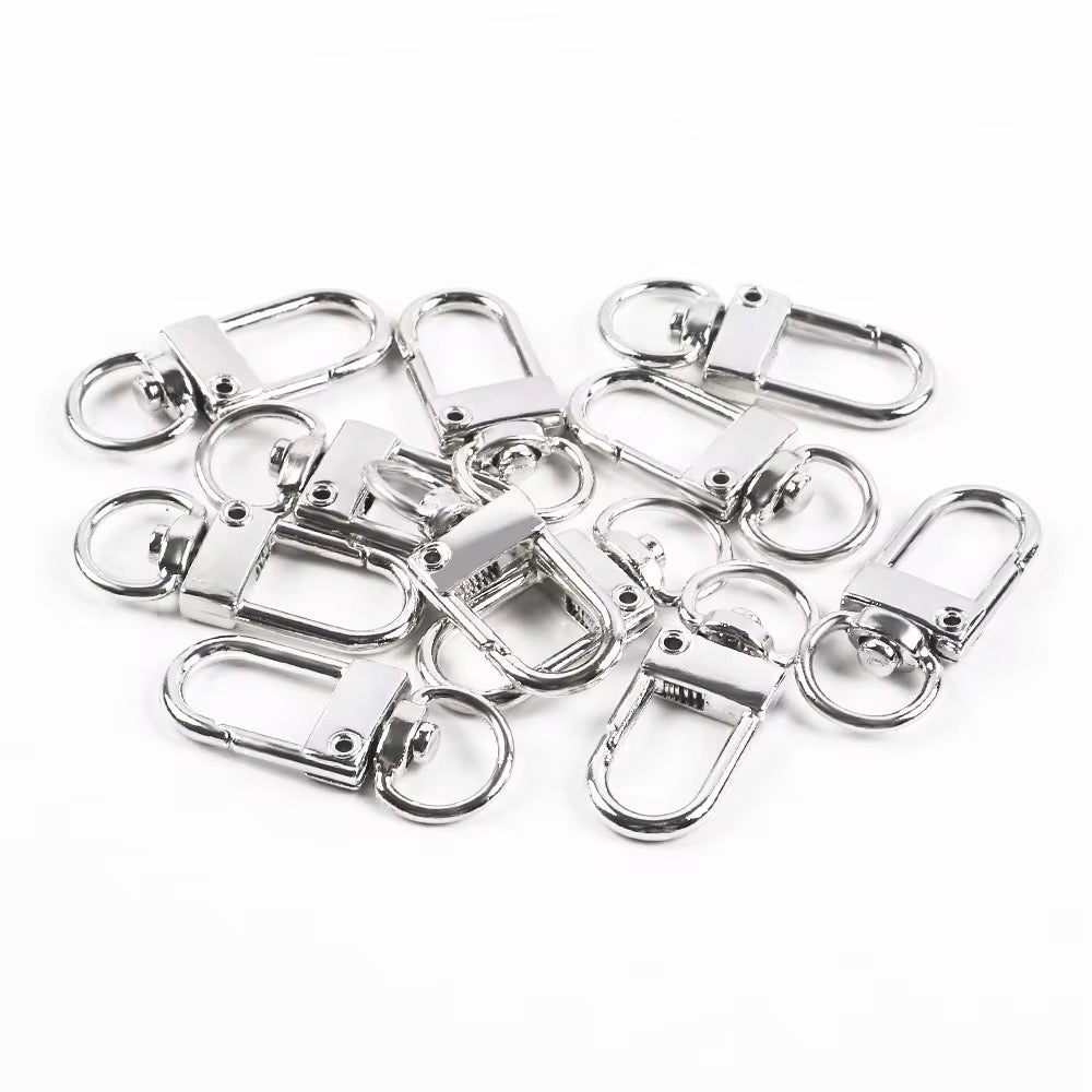 Swivel Lobster Clasps — 5 Pieces