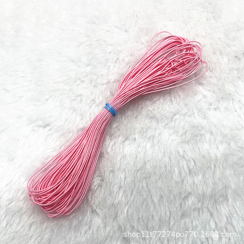 0.8mm Phone strap / bracelet string — 9 Colors