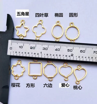 Bracelet Bezels — 10 Pieces