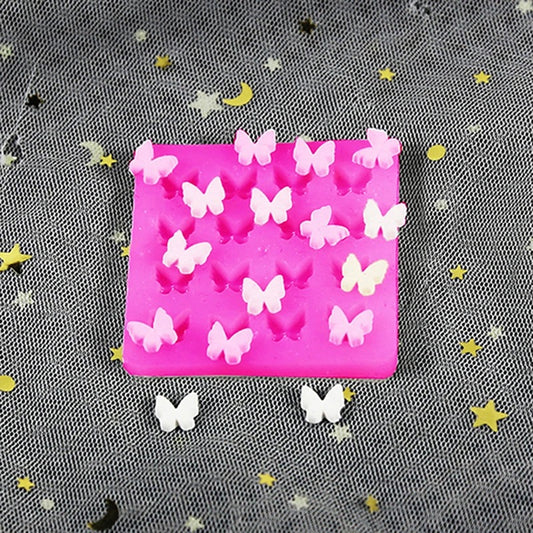 Mini Butterfly Mold — 16-Cavity