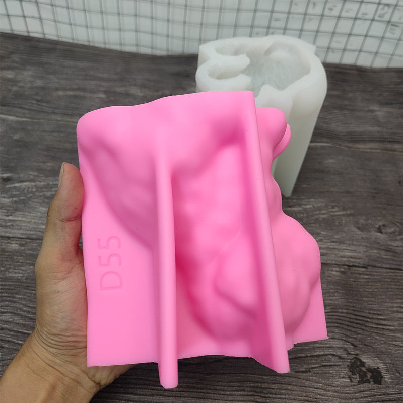 Textured Dog Mold