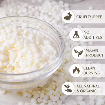 Soy Wax Pellets — For Pillar Candles