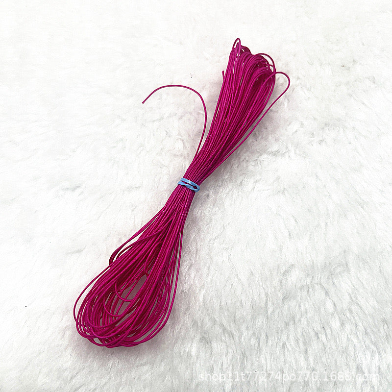 0.8mm Phone strap / bracelet string — 9 Colors