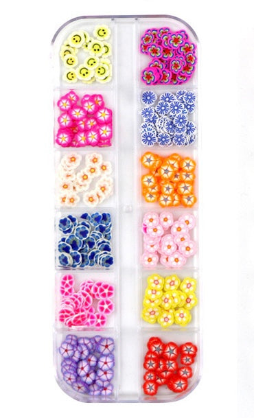 Fimo Slices — Fruits & Flowers