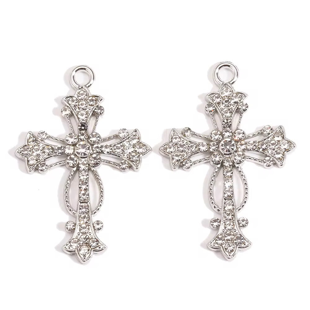Ornate Cross Charm