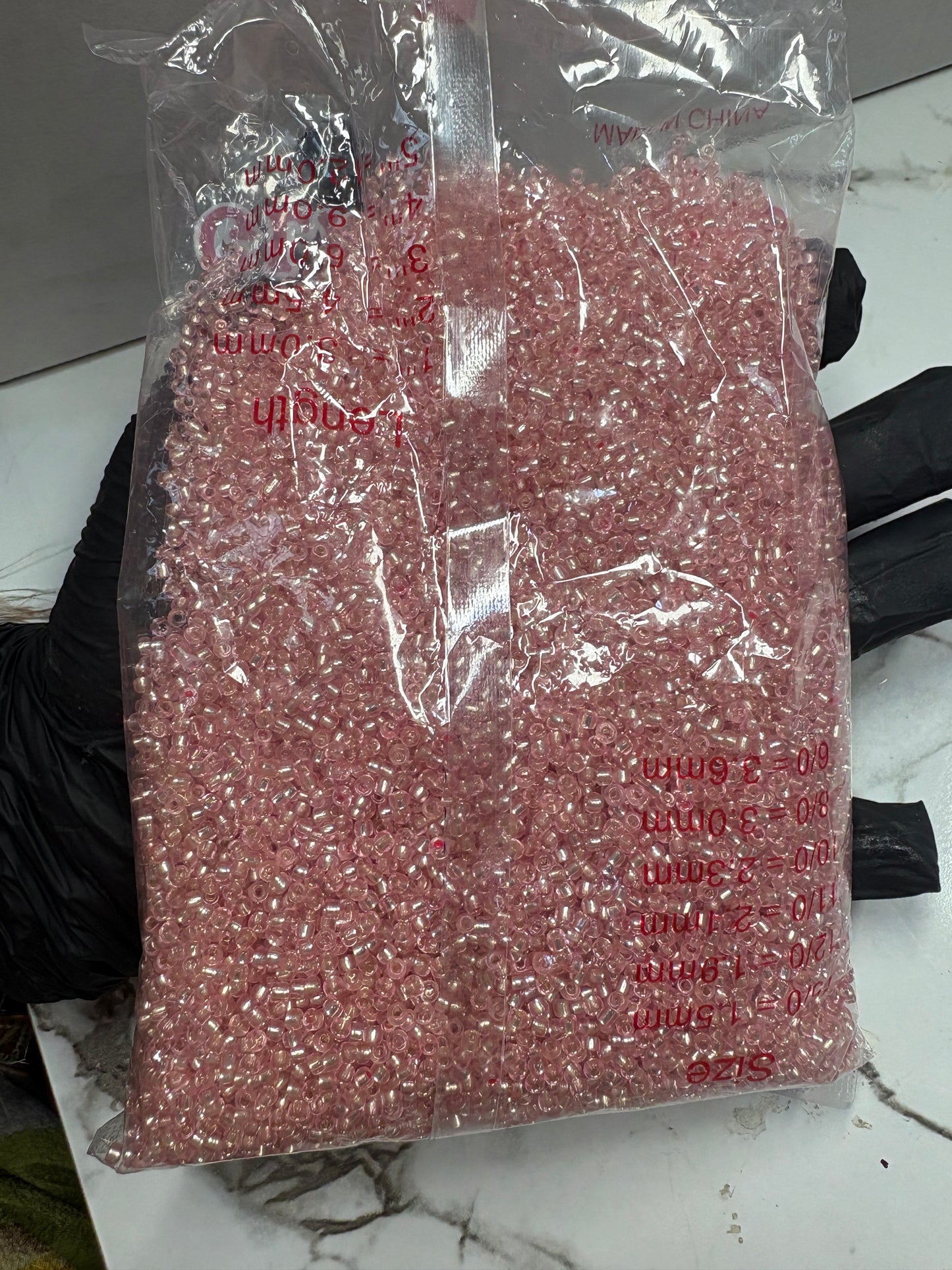 3mm Seed Beads — 12 Colors