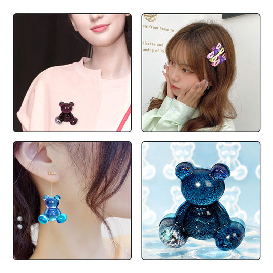 Mini Teddy Bear Mold — 2 Styles