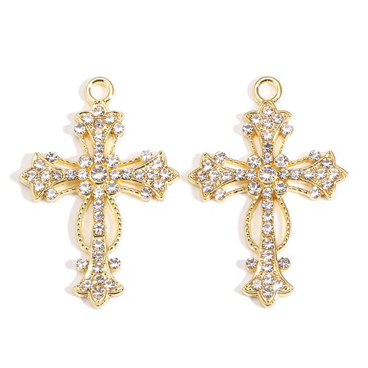 Ornate Cross Charm