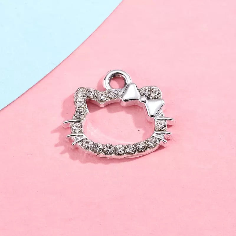 Zircon Hollow Kitty Charm