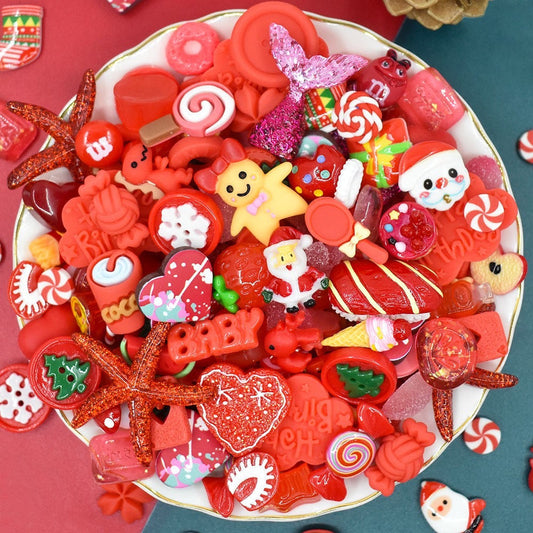 Chunky junk charms (20 pieces) — 10 Colors