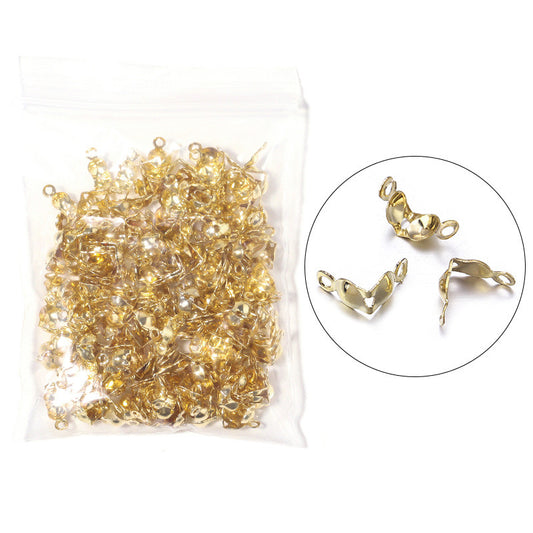 Crimp bead clamshells 4*7mm (200pcs)