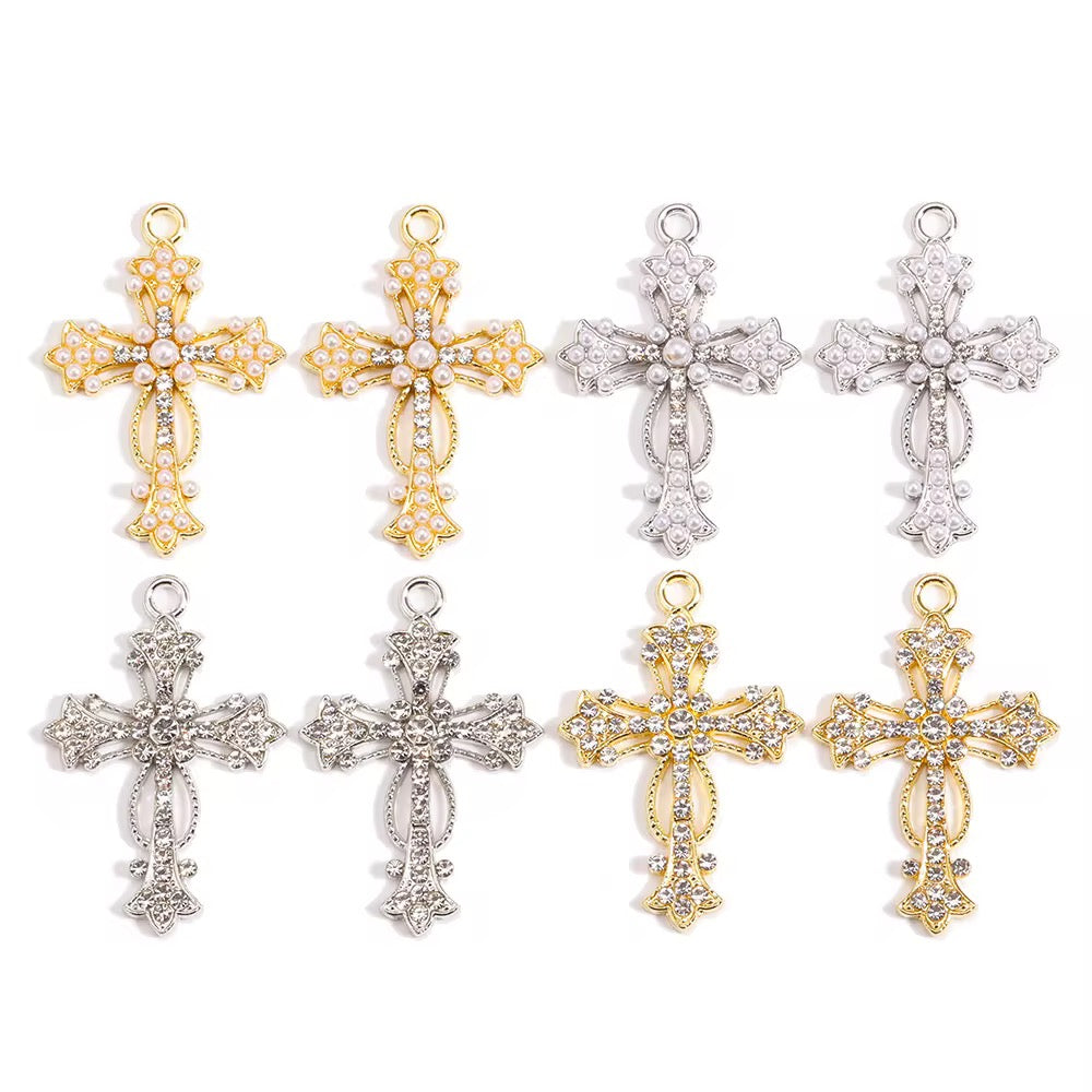 Ornate Cross Charm