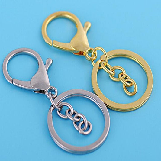 Lobster clasp keychain (10 PCs)