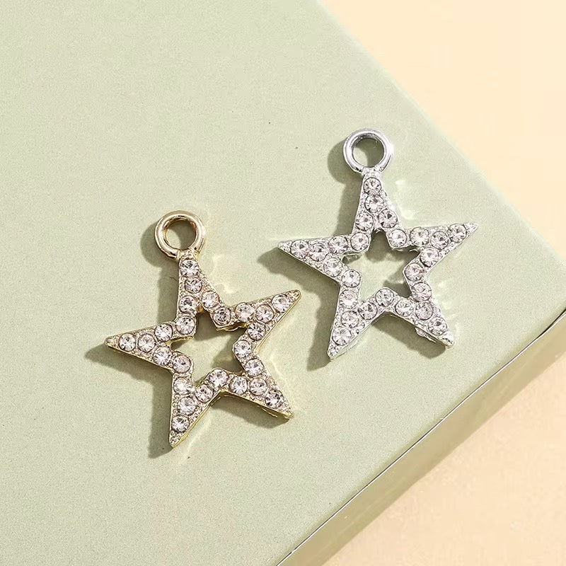 Zircon Hollow Star Charm