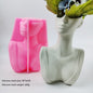 Half face vase molds