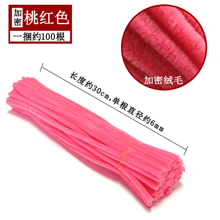 Fuzzy Wire / Pipe Cleaners (Upgraded Style) — 50 Pieces