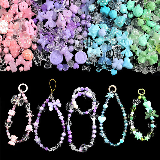 Phone strap/charm bead pack (100g)