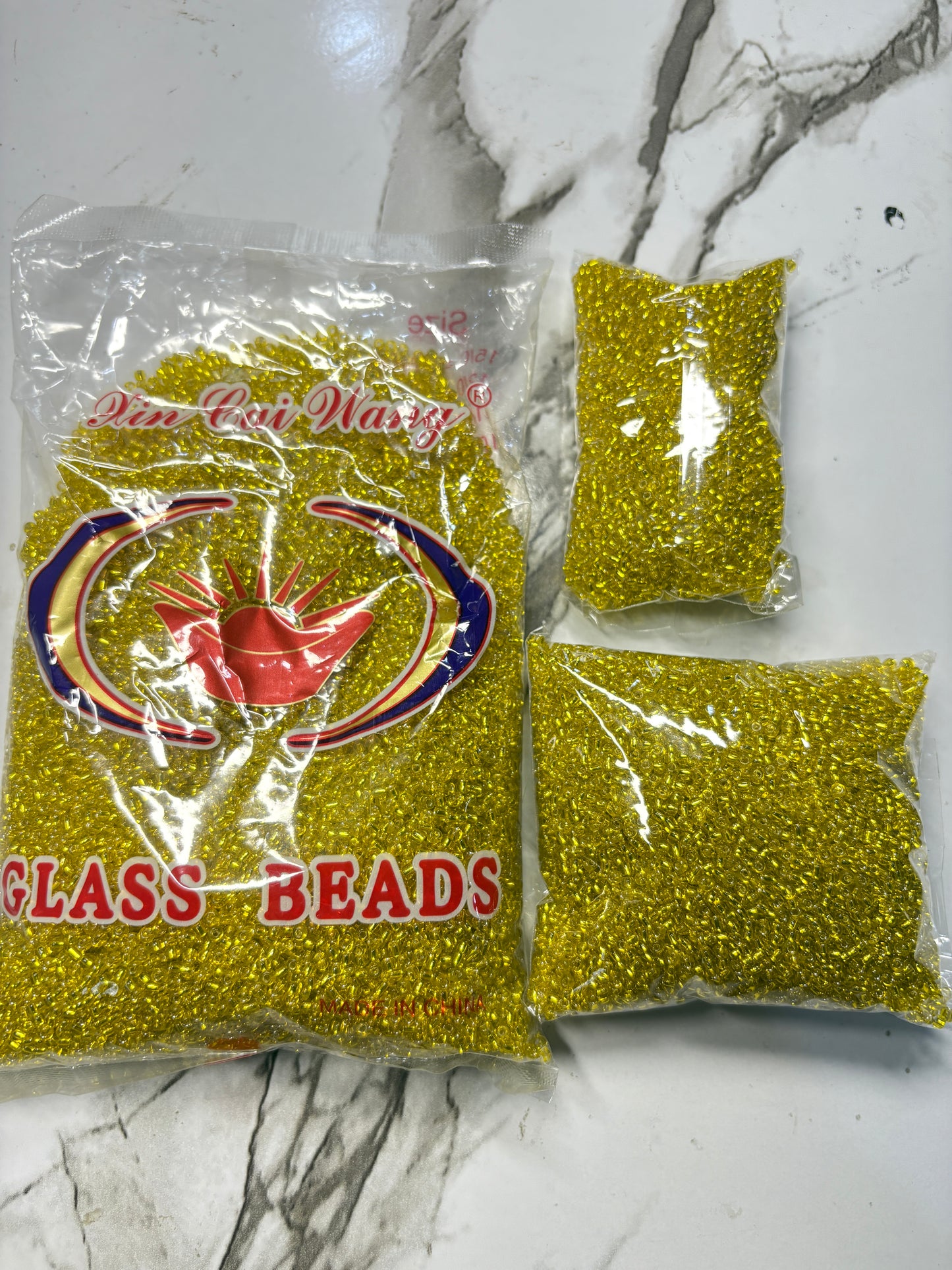 3mm Seed Beads — 12 Colors