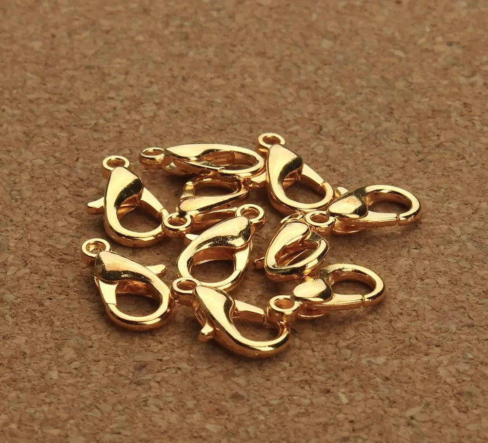 Lobster clasps 6*12mm (50pcs)