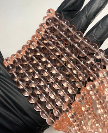 10mm Transparent Glass Beads