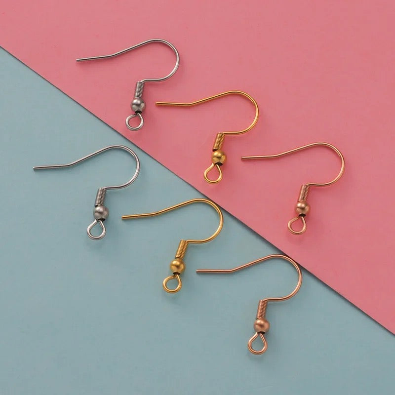 Earring hooks (20pcs)